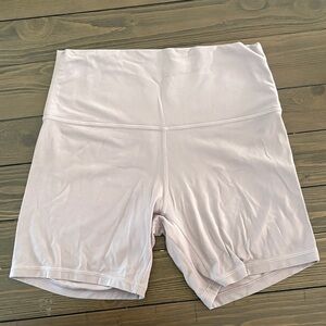 lululemon athletica Cream Bike Shorts